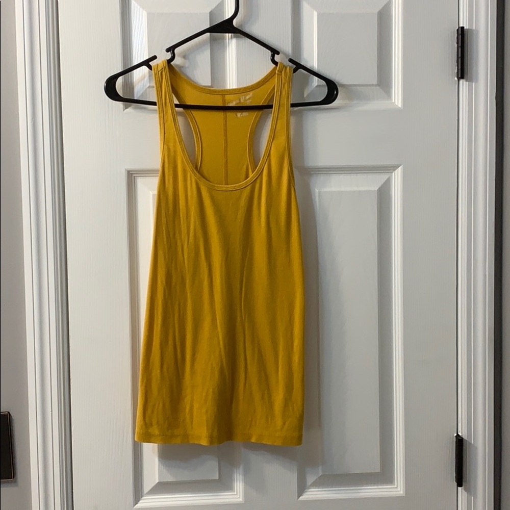 Mustard tank top